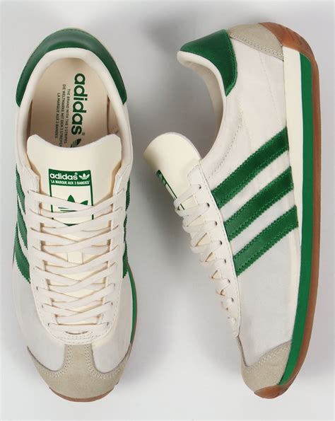 Adidas originals country white green